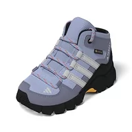 Buty trekkingowe damskie - adidas Terrex Mid GTX I, buty-średnie Unisex-Bimbi 0-24, Blue Dawn/Grey One/Solar Gold, 24 EU, Blue Dawn Grey One Solar Gold, 24 EU - miniaturka - grafika 1