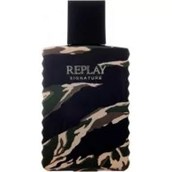 Wody i perfumy męskie - Replay Signature Woda toaletowa 100ml - miniaturka - grafika 1