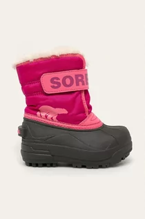 Buty dla dziewczynek - Sorel - Obuwie zimowe Childrens Snow Commander - grafika 1