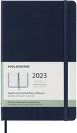 Kalendarze - Kalendarz 2023 tyg. 12ML tw. sapphire blue horyz. - Moleskine - miniaturka - grafika 1