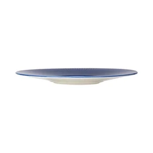 Steelite TALERZ Z DŁUGIM RANTEM WILLOW AZURE GOURMET 28,5 cm PORCELANA NIEBIESKA - Talerze - miniaturka - grafika 4