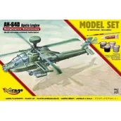 Modele do sklejania - Mirage Hobby migłowiec Szturmowy "AH-64D APACHE" - miniaturka - grafika 1