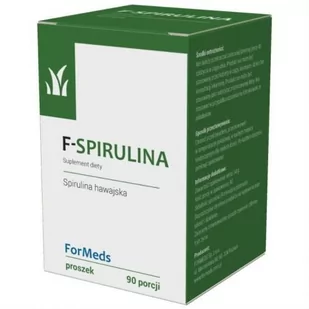 ForMeds F-SPIRULINA Spirulina hawajska 54g proszek - suplement diety - Suplementy naturalne - miniaturka - grafika 1