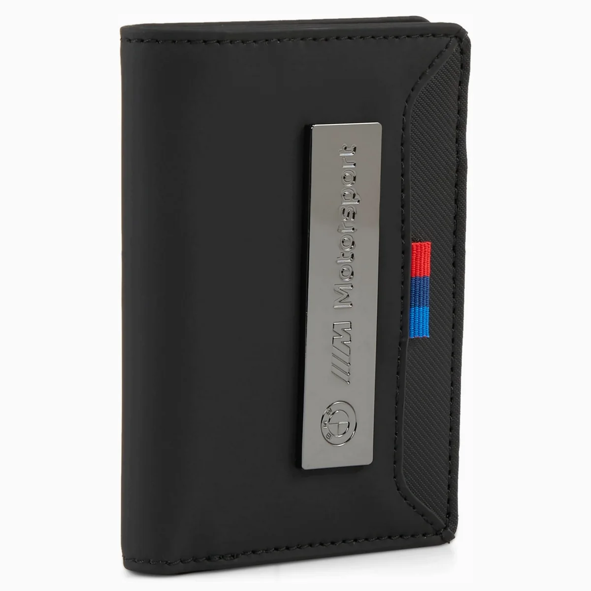 Portfel męski PUMA BMW MMS Wallet czarny eko skóra mały 055077 01