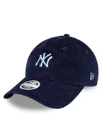 Czapki damskie - New Era Czapka z daszkiem New York Yankees Cord 9Twenty 60595366 Granatowy - miniaturka - grafika 1