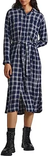 Pepe Jeans Damska sukienka koszulowa Iliana, Wielobarwny (Multi), XL - Sukienki - miniaturka - grafika 1