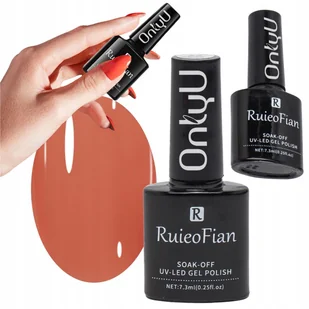 Pomaranczowo-Rozowy Lakier Do Paznokci Hybrydowy Z Polyskiem Lakier Uv/L173 - Lakiery do paznokci Pomaranczowo-Rozowy Lakier Do Paznokci Hybrydowy Z Polyskiem Lakier Uv/L173 - Lakiery do paznokci - miniaturka - grafika 1