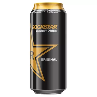 Rockstar - Napój energetyczny z guaraną i żeń szeniem - Produkty energetyczne i izotoniki - miniaturka - grafika 1