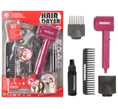 Zabawy w naśladowanie dorosłych - ZESTAW PIĘKNOŚCI FRYZJER SUSZARKA - miniaturka - grafika 1