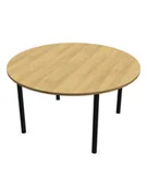 Stoły i stoliki do biura - Stół konferencyjny Easy Space I-Leg RD 140 cm, okrągły, do biura, sala konferencyjna - miniaturka - grafika 1