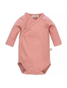 Body dla niemowląt - Yosoy Body niemowlęce z długim rękawem bawełna organiczna Rose gold, Rozmiar: 68 - miniaturka - grafika 1