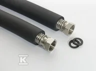 Akcesoria hydrauliczne - Zestaw 2 sztuk węży DN25 z nakrętkami 5/4"/5/4" z izolacją UV 9mm L=1,00 - miniaturka - grafika 1