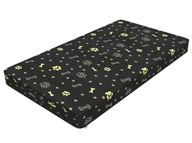 Legowiska dla psów - Legowisko dla psa duże 120x80 cm wodoodporne, z tkaniną antypoślizgową Grubość: 4 cm, Wzór pokrowca: Złote łapki - miniaturka - grafika 1