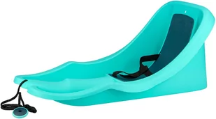 Restart Sanki plastikowe z uchwytem dziecięce Baby Rider 0254-BLA - Sanki i ślizgacze - miniaturka - grafika 1