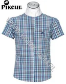 Koszulki jeździeckie - PIKEUR Koszula konkursowa junior - kratka - miniaturka - grafika 1