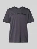 Koszulki męskie - T-shirt z wyhaftowanym logo model ‘ICONS’ - miniaturka - grafika 1