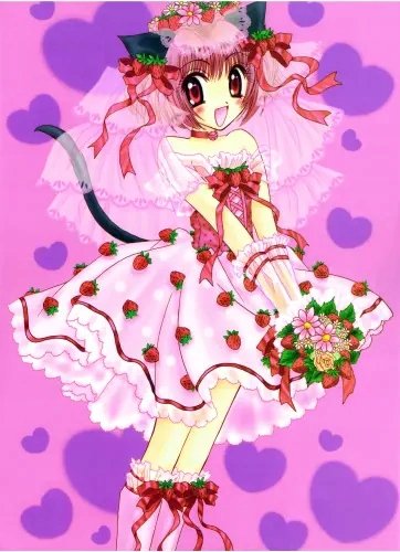 Plakat Anime Tokyo Mew Mew TMM_011 A1+ (custom)