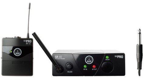 Mikrofon AKG AKG WMS40 Mini Instrumental Set BD US45B - Mikrofonowy zestaw bezprzewodowy 030-04-357