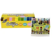 Kredki, ołówki, pastele i pisaki - Adar Kredki wysuwane 24szt - miniaturka - grafika 1