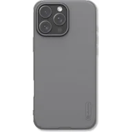 Etui i futerały do telefonów - Etui NILLKIN Super Frosted Shield Pro do Apple iPhone 16 Pro Szary - miniaturka - grafika 1
