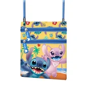 Torebki damskie - Disney Unisex dziecięca pionowa torba na ramię, niebieski Lilo i Stitch, Niebieski Lilo i Stitch - miniaturka - grafika 1