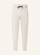 Spodnie męskie - Calvin Klein Spodnie W Dresowym Stylu Tapered Fit beige - miniaturka - grafika 1