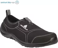 Obuwie robocze - DELTAPLUS MIAMI S1P PÓŁBUTY Z POLIESTRU I BAWEŁNY, PODESZWA Z PU JEDNOLITEJ GĘSTOŚCI (CZARNY, 48) - miniaturka - grafika 1