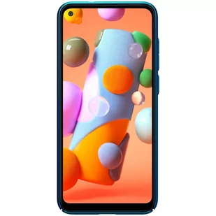 Nillkin Obudowa dla telefonów komórkowych Super Frosted na Samsung Galaxy A11 Niebieski - Etui i futerały do telefonów - miniaturka - grafika 1