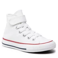 Trampki damskie - Converse Trampki Ctas 1V Hi 372884C White/White/Natural - miniaturka - grafika 1