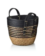 Kosze wiklinowe - BALI Kosz L 28x23cm BOHO - miniaturka - grafika 1