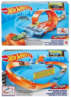 Mattel HOT WHEELS RYWALIZACJI MISTRZÓW GBF81 - Tory, garaże, parkingi - miniaturka - grafika 3