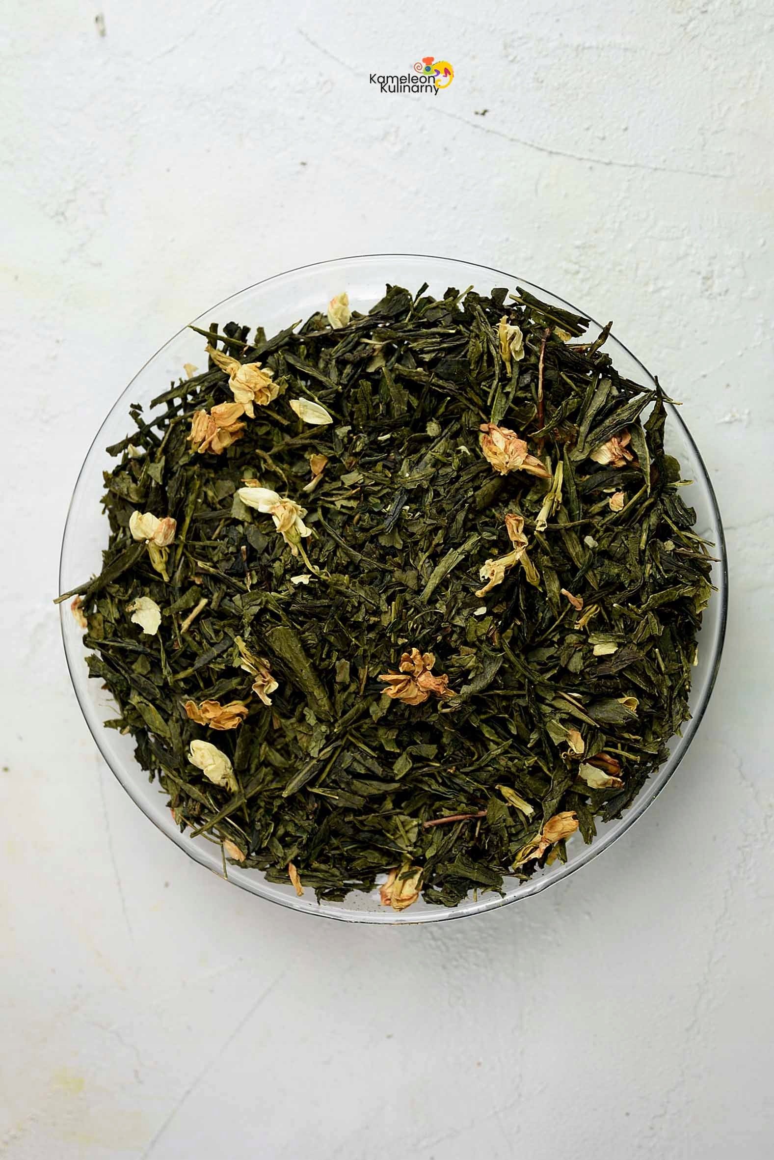 Herbata Zielona aromatyzowana Sencha Jaśminowa jaśmin Przepyszna 1000g 1KG