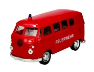 Samochody i pojazdy dla dzieci - WELLY 1963 VW VOLKSWAGEN T1 BUS STRAŻ POŻARNA 1:34 49764 - miniaturka - grafika 1