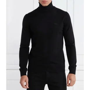 Lacoste Wełniany golf Regular Fit - Swetry męskie - miniaturka - grafika 1