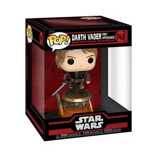 Funko POP! Marvel, figurka kolekcjonerska, POP Deluxe: SW Darkside- Darth Vader (First Appearance) - Figurki dla dzieci - miniaturka - grafika 1