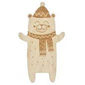 Zakładki do książek - Milin Zakładka drewniana - Miś - Milin - miniaturka - grafika 1