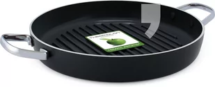 GreenPan Patelnia diamentowa grillowa okrągła 28 cm grafit ODBIERZ RABAT 5% NA PIERWSZE ZAKUPY CC000683-001 - Patelnie - miniaturka - grafika 2