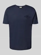 Koszulki męskie - T-shirt o kroju regular fit z wyhaftowanym logo i okrągłym dekoltem - miniaturka - grafika 1