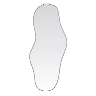 Lumarko Lustro ścienne, srebrne, 90x40 cm - Lustra Lumarko Lustro ścienne, srebrne, 90x40 cm - Lustra - miniaturka - grafika 3