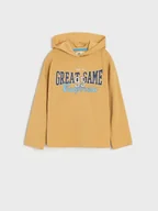 Swetry dla chłopców - Sinsay - Bluza - kremowy - miniaturka - grafika 1