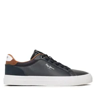 Trampki męskie - Tenisówki Pepe Jeans Kenton Court PMS30839 Granatowy - miniaturka - grafika 1