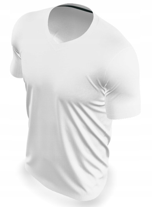 T-shirt Koszulka Męska Slim Elastic JAKOŚĆ STEDMAN 9610 BIAŁA L
