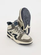 Buty dla chłopców - Reserved - Kolorowe sneakersy - jasnoszary - miniaturka - grafika 1