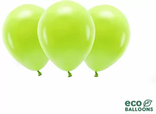 EKO Balony lateksowe pastelowe zielone jabłuszko - bardzo duże - 10 szt. - Balony i akcesoria - miniaturka - grafika 1