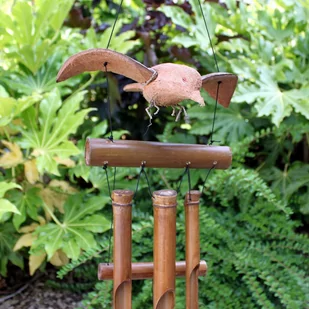 Dzwonki Wietrzne - Kos - Miły bambusowy dźwięk - Dzwonki i gongi - miniaturka - grafika 1