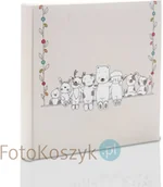 Albumy fotograficzne - Album dziecięcy Panodia Zwierzątka Charlie (tradycyjny 60 kremowych stron) - miniaturka - grafika 1