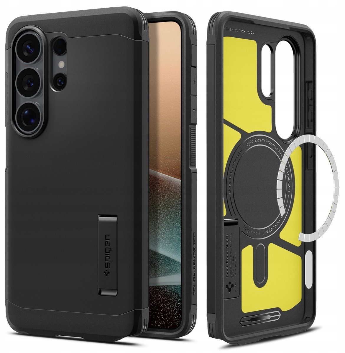 Spigen Etui Spigen Tough Armor Mag MagSafe do Samsung Galaxy S26 Ultra czarny