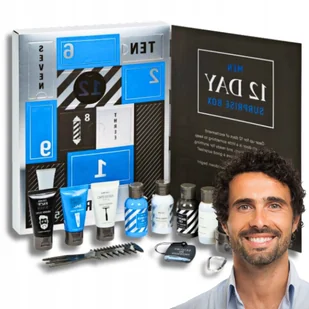 Super KALENDARZ ADWENTOWY świąteczny PREZENT dla faceta MĘSKI z kosmetykami - Ozdoby bożonarodzeniowe - miniaturka - grafika 1