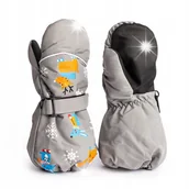 Rękawiczki dla dzieci - Rękawiczki Dziecięce Zimowe Dla Dzieci Rękawice Narciarskie Ciepłe Grube - miniaturka - grafika 1