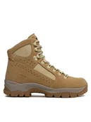 Buty trekkingowe męskie - Meindl Trekkingi Safari Mid 2885/52 Beżowy - miniaturka - grafika 1